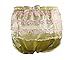 Haian ABDL PVC & Satin Panties Frilly Rumba Pants Color Yellow (X-Large)