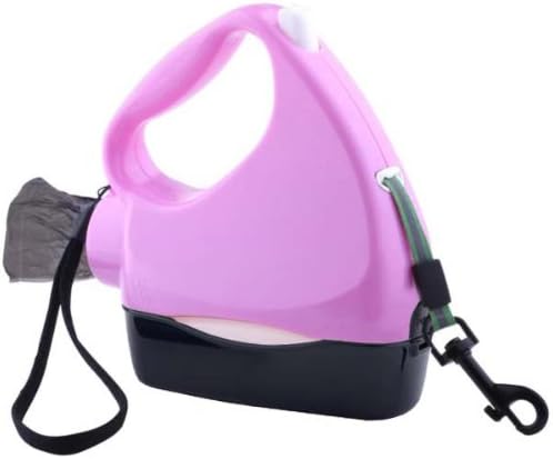 Water Walker Leash Pink / Black 10 feet for up to 40 lbs (2 Pack)