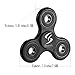 Fidget Spinner High Speed Tri-Spinner Fidget Toy Stress Reducer with Premium Bearing Hand Fidget Spinner Perfect for ADD,ADHD,Anxiety,Autism Adult and Children(Black)