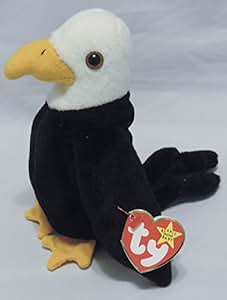 Amazon.com: TY Beanie Baby Baldy the Bald Eagle: Toys & Games