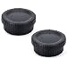 2 Pack JJC Body Cap and Rear Lens Cap Cover Kit for Nikon D7000 D7100 D7200 D7500 D5600 D5500 D5300 D5200 D5100 D3500 D3400 D3300 D3200 D780 D750 D610 D500 D850 D810 & More Nikon F Mount DSLR and Lens primary