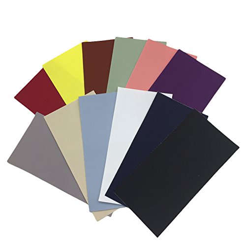 Fabric Repair adhesive patches - Premium Permanent Self Adhesive Washable and Waterproof - for tent clothes sleeping bag inflatable pad (12 colors pack)