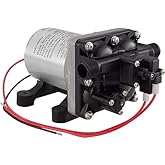 Shurflo 4008 101-A65 | 12V 3 Gallon RV replacement water pump | 3 Gallons per Minute | 55 psi | Lightweight | Suitable for RV