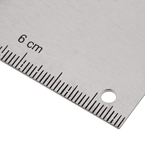 Sewing Ruler, Metal Measuring Gauge Quilting Ruler Template Hand