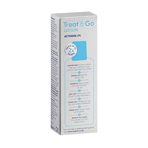 Hedrin Treat & Go Head Lice and Nit killing Lotion
