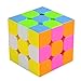 Speed Cube,UROPHYLLA Speed Magic Cube 3x3x3 Stickerless Smooth Cube Tension can be adjusted Super-durable with Vivid Colors includes Game Manual