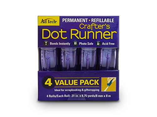 Ad-Tech 5698 Glue Dot Runner for Scrapbooking Supplies