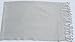 Cashmere Pashmina Group: Solid Pashmina Shawl, Scarf, Wrap & Stole (Large size) Silver Grey