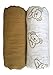 Muslin Swaddle Blankets 2 Pack - Seben Baby - Nursery Receiving Blankets - 47
