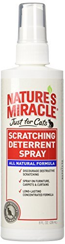 Nature's Miracle Products CNAP5778 Just for Cats No Scratch Deter Spray, 8-Ounce by Nature's Miracle
