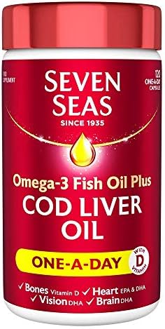 Seven Seas One A Day Pure Cod Liver Oil 120 Capsules Buy Online At Best Price In Ksa Souq Is Now Amazon Sa