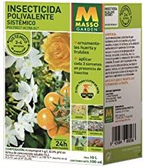 MASSO INSECTICIDA POLIVALENTE SISTEMICO 100ML: Amazon.es: Jardín