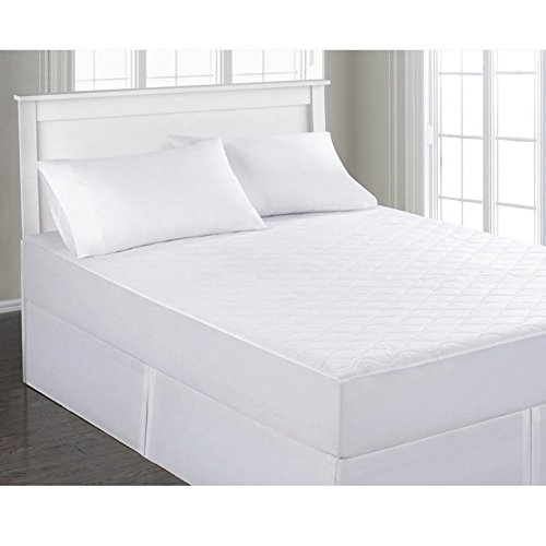 Mattress Pad. Best Comfort, Soft Microfiber Cover With Hypoallergenic Fiber Fill Topper Pillow For Deep Healthy Sleep. Washable, Comfy, Durable, Protects Bed From Stains, Dirt &amp; Wetness. (Twin XL)