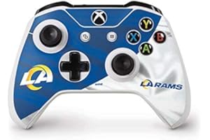 Skinit Decal Gaming Skin Compatible with Xbox One S Controller - Officially Licensed NFL Los Angeles Rams Flag Design