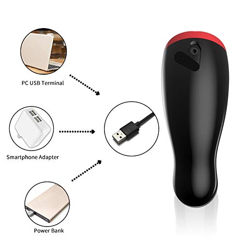 Urnight Mastrobartor mit Puls Funktion, Masturbieren mit 7 Vibrationmodi und Automatische Heizfunktion Erotik spielzeug männer muschi Oral Masturbration für ihn 2019 Neu