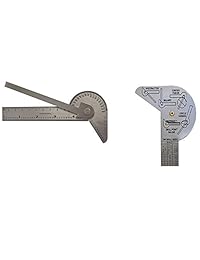 MULTI PURPOSE Protractor cuadrado Regla Centro Finder Divider Punta de taladro Calibre