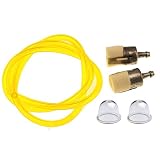 Hipa Primer Bulb + Fuel Filter + Fuel Line Hose Tube for Honda GX22 GX25 GX31 GX35 Rototiller String Trimmer Brush Cutter