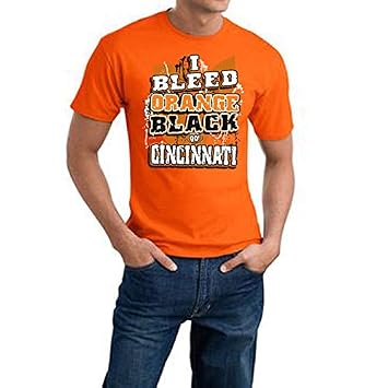 Amazoncom Oh Nfl Medium Cincinnati Bengals Bleed Orange