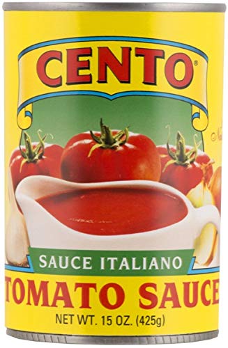 CENTO – SAUCE ITALIANO TOMATO SAUCE, (6)- 15 OZ. CANS
