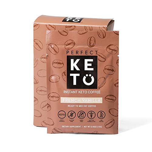 Perfect Keto Instant Coffee Ketogenic Fat Coffee Free of Added Sugar