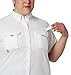 Columbia Women’s PFG Bahama Short Sleeve Shirt, White, Medium