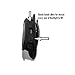 DAX Industries Universal Nylon Flashlight Holster For Belt, With Rotating Clip And Strectch Capability, Durable, Heavy Duty Pouch Flashlight Holder
