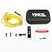 Wireless Endoscope, Snake Camera Inspection Camera Kit 1200P HD IP68 Waterproof in Semi-Rigid Cable for Android and IOS Smartphone with Carrying Case (Yellow 11.5FT)