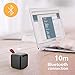 MIABOO Mini Bluetooth Speakers Wireless Portable Small Speaker Tiny Size with Loud Sound, 10 m Range Easy Pair, Stereo Sound by Dual Connection for Home Outdoor Travel (Black)thumb 2