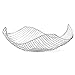 Vistella Fruit Bowl Basket in Silver Chrome - 6 Colors Available - Stainless Steel Wire Design with a Modern Decorative Style - Great Countertop Centerpiece