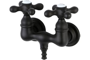 Kingston Brass CC37T5 Vintage Tub Faucet, 3-3/8-Inch Center, Oil Rubbed Bronze