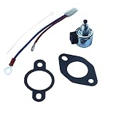 KIPA Carburetor Fuel Solenoid for Kohler 12-757-09 12-757-33 S 12-435-02-S 12-757-09-S 1275733 CV11 CV12 CV12.5 CV13 CV14 CV15 CV16 CH11 CH12 CH14 CH16 Engine STX38 LX255 AM128242 AM128816
