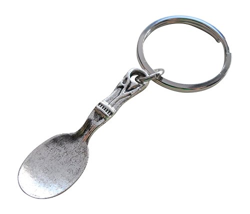 Spoon Keychain - My Favorite Spoon, Charm Keychain