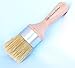 Chalk Mountain Brushes Large Round Chalk Furniture Paint Wax or Stenciling Brush. Designed for Maximum Comfort with Aluminum Ferrule to Ensure no Rusting