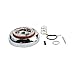 3-Hole Polished Hub Adapter Installation Kit For Aftermarket Steering Wheels