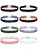 Mudder 6/8 Inch Women Velvet Choker Necklaces Classic Ribbon Collar Set, 8 Pieces