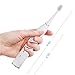 BROADCARE Electric Toothbrush Waterproof Power Rechargeable Sonic Toothbrush with 3 Brushing Modes and Replacement Head ( White )