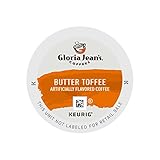 Gloria Jean's Coffee, Butter Toffee, 4 Ounce (Pack of 6)