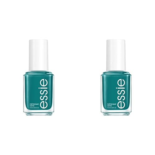 essie Salon-Quality Nail Polish, 8-Free Vegan, UnGuilty Pleasures, Green, UnGuilty Pleasures, 0.46 fl oz (Pack of 2) - Amazon deal for $13.94