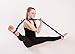 Stretching Strap + Stretching Booklet – Strong Resistance Bands for Exercise, Stretching, Pilates, Crossfit, Yoga & More! - Increases Flexibility, Speeds Up Recovery & Reduces Injuries