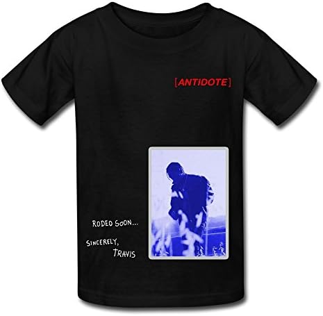 Youth Wpid Travis Scott Antidote Kids Boys And Girls T-Shirt - XL