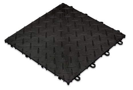 Amazon Com Racedeck Garage Flooring Rdblk 24 Black 12x12