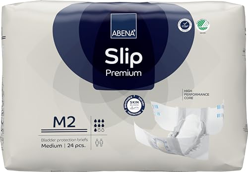 Abena Slip Premium Incontinence Briefs, Level 2, (Extra Small to Extra Large Si…