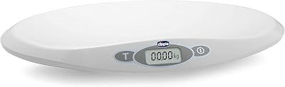 Chicco Digital Baby Scale, 30g-20kg, LCD Display, Last Weight Memory
