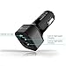 Stalion 2-Port USB Dual Rapid Travel Vehicle Car Charger for iPhone 6 6s 7 Samsung Galaxy S7 S6 Edge Plus Universal Smartphones & Tablets (Jet Black)