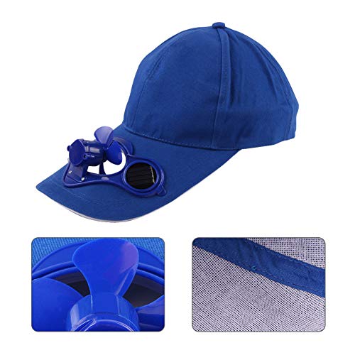 Solar Power Fan Cap Maserfaliw Unisex Outdoor Fishing Baseball Cap with Solar Power Cool Fan Casual Beach Hat - Black, Home Life, Office, Holiday Gifts. - Thumbnail 6