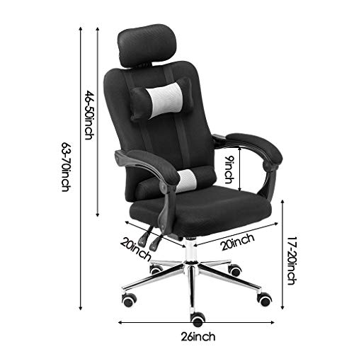 image for Toonshare Gaming Chair Office Chair High Back Computer Chair PU Leathe