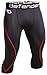 Defender Men's Compression Baselayer Capri Shorts Skin Sports Hockey BR_L
