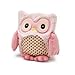 Warmies Microwavable French Lavender Scented Plush Pink Hooty Owl