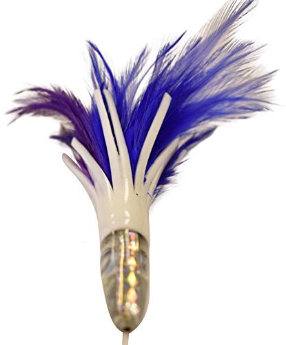 Duster 6" Purple and Blue Feather Lure (Rigged) - Thumbnail 4