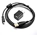 Antoble Replacement Kodak Easyshare U-8 U8 USB PC Data Transfer Cable Cord Lead For Most Kodak Easyshare Digital Camera + USB AC Power Adapter Plug